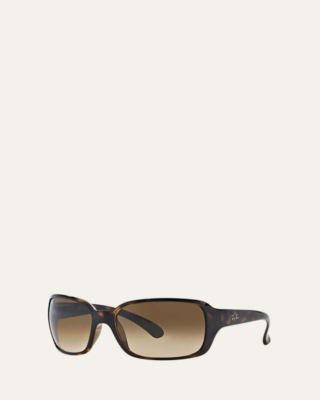 Square Monochromatic Propionate Sunglasses